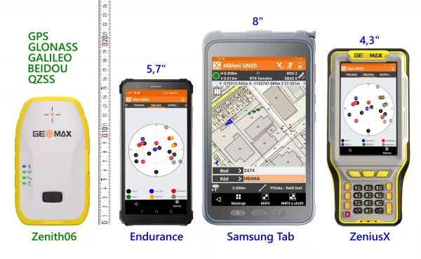 Geomax Zenith06 - pesnost 2cm, LPIS online