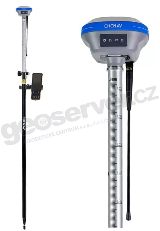 GNSS CHC i73 s IMU jednotkou pro men sklonu a kontrolerem HCE600