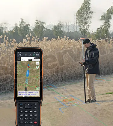 GNSS CHC i76 s IMU jednotkou a kamerou