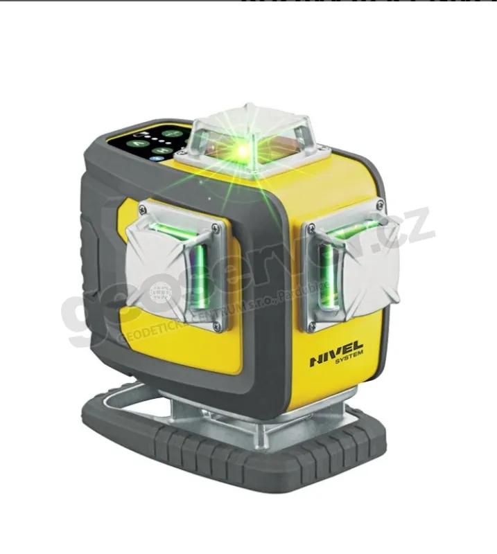 Křížový laser Nivel System CL4D-G je víceúčelový 4D křížový laser