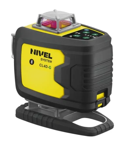 Křížový laser Nivel System CL4D-G je víceúčelový 4D křížový laser