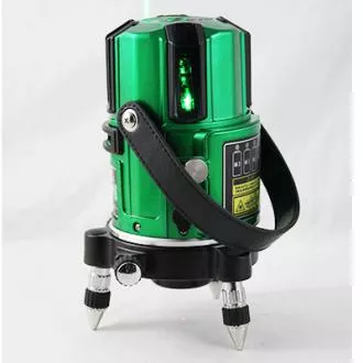 Křížový laser RY-M151G, kompenzátor, zelený paprsek, 360 stupňů, přesnost 1mm