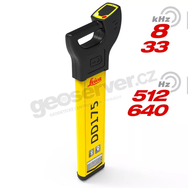 Leica DD175 - hledačka podzemních vedení 4-frekvenční s GPS a BT