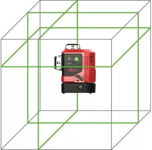 Leica Lino L6Gs - Zelený 3D multikřížový 3x360° laser se zvýšenou svítivostí - sada v kufru