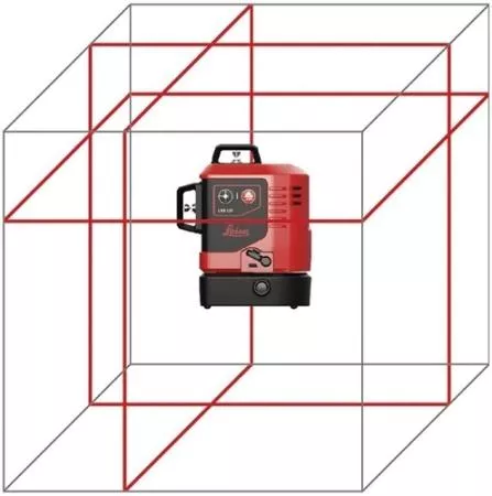 Leica Lino L6R - červený 3D multikřížový 3x360° laser  v brašně