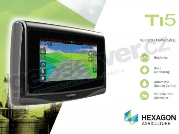 Leica Ti5 - satelitní GNSS navigace pro přesné zemědělství - GPS/GLONASS