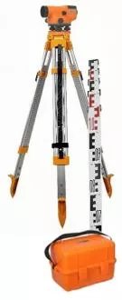 Nivelační přístroj set GeoFennel 10x26,stativ,lať - PROFESIONÁLNÍ SESTAVA - záruka 3 roky