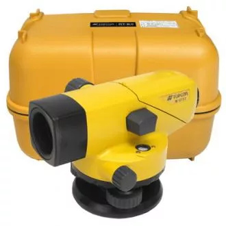 Nivelační přístroj TOPCON AT-B4 - sada, stativ a lať