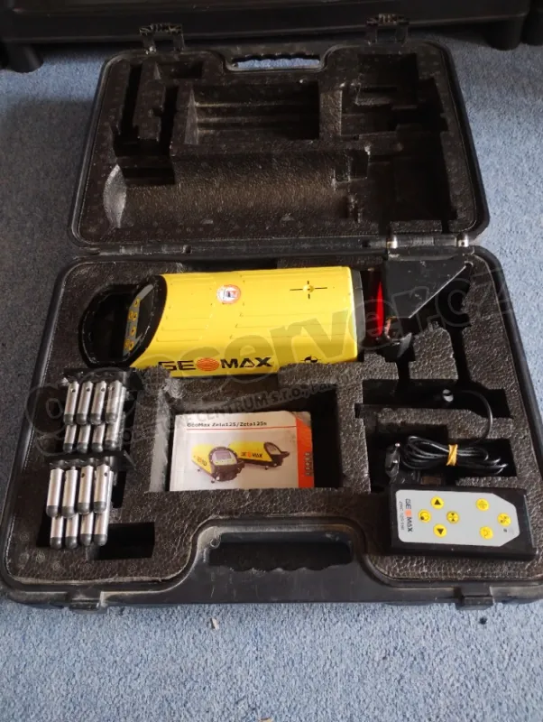 Potrubn laser Geomax Zeta 125 - pedvdc