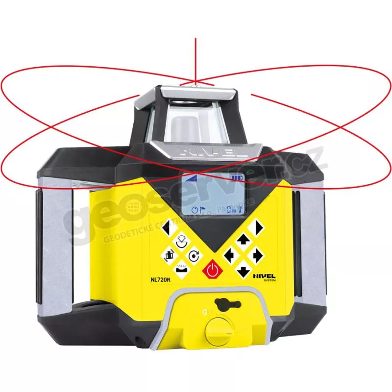 Použitý rotační laser Nivel System NL720R Digital