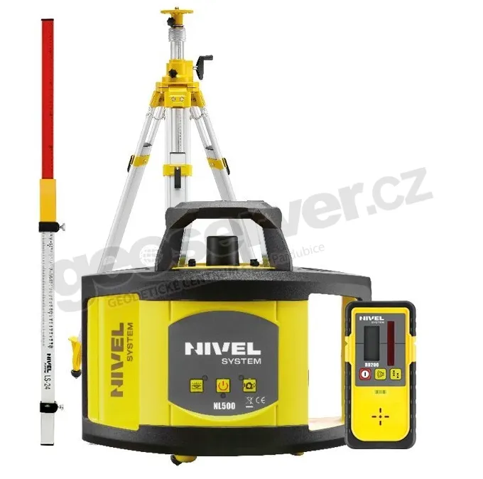 Rotační laser Nivel System NL500 G - sada