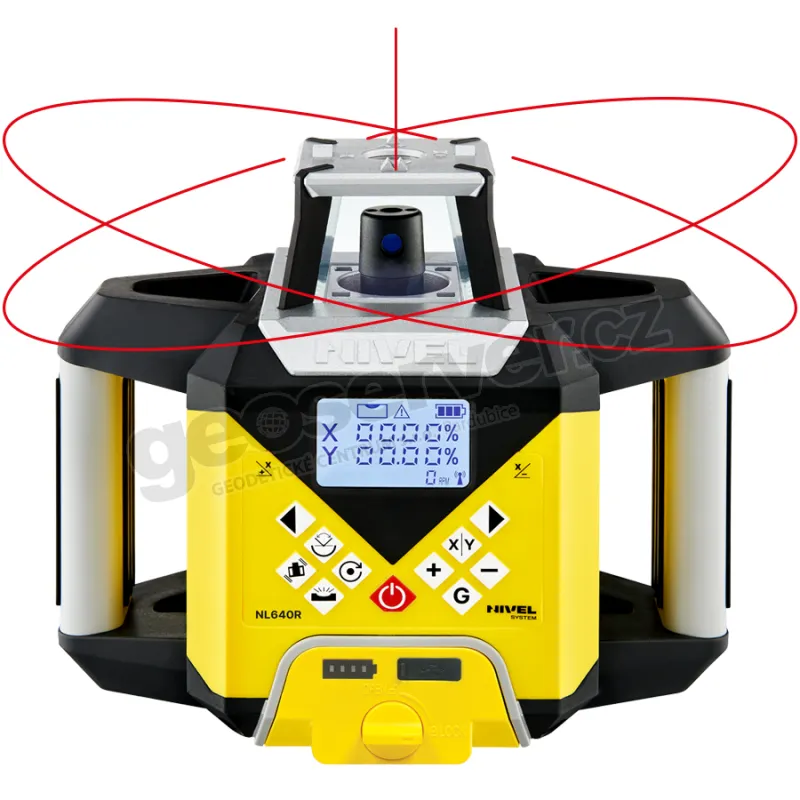 Rotační laser Nivel System NL640R digital 