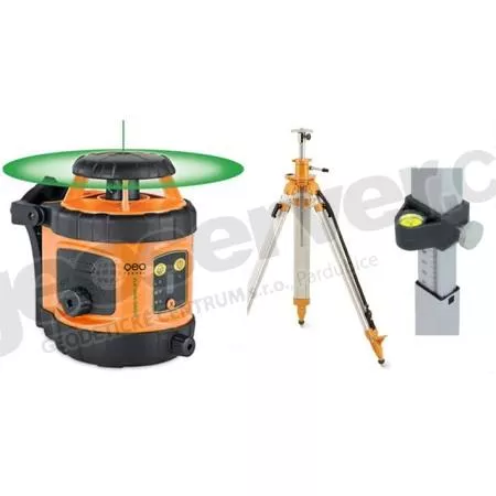 Sada FL 190 Green, laser, stativ, la