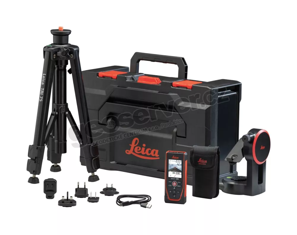 Sada laserového dálkoměru Leica DISTO D5, FTA360 a stativ TRI70