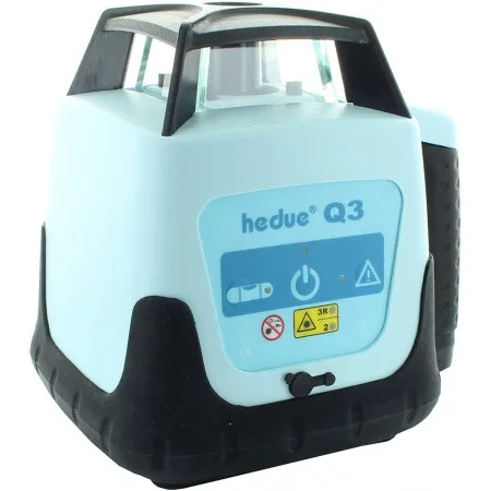 Sada Q3C1 = rotační laser Hedü Q3 + stavební stativ a lať v jednom kufru