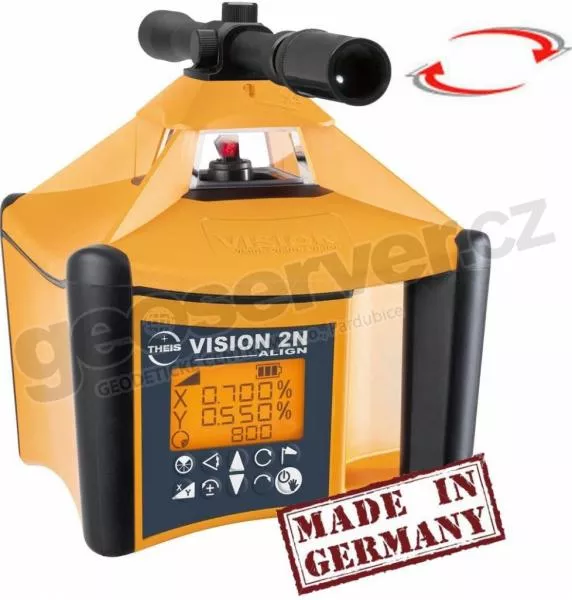 Sklonov rotan laser Theis Vision 2N Align