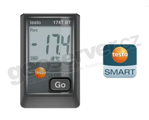 testo 174 T BT - Mini záznamník teploty s připojením Bluetooth® a aplikací