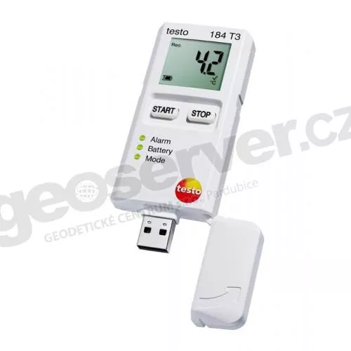 testo 184 T3 zznamnk teploty