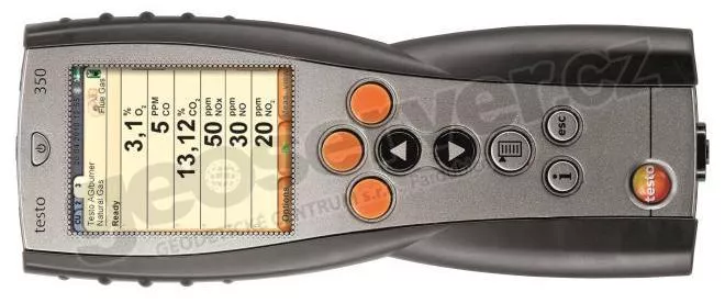 testo 350 - dc jednotka pro systm analzy spalin