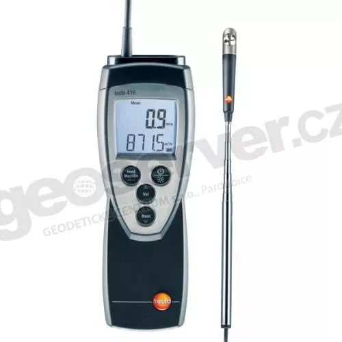 testo 416, vrtulkov anemometr