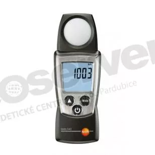 testo 540 men intenzity osvtlen