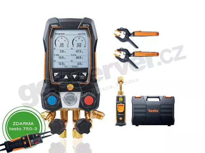 testo 557s Chytr sada pro vakuum mal
