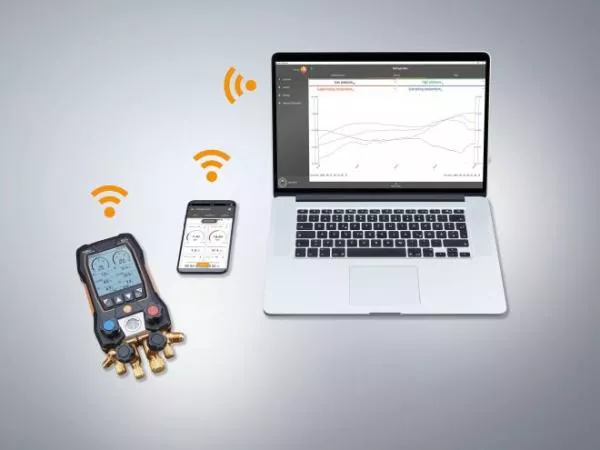 testo 557s Chytr sada pro vakuum mal