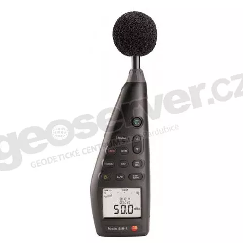 testo 816-1 hlukomr s integrovanou pamt