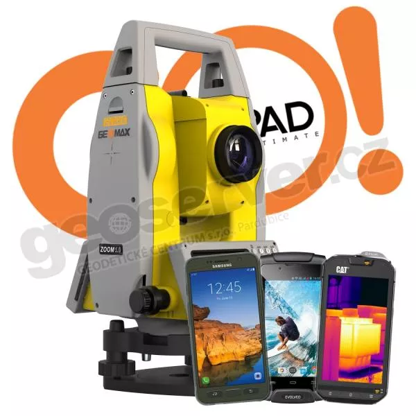 Totální stanice Geomax Zoom10 GO