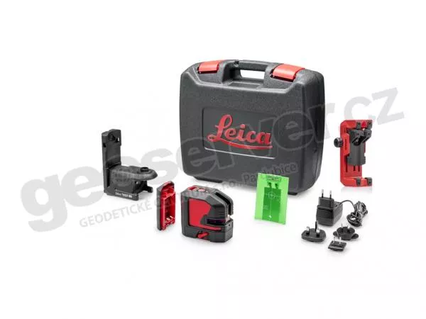 Zelen kov a bodov laser Leica Lino L2P5G-1